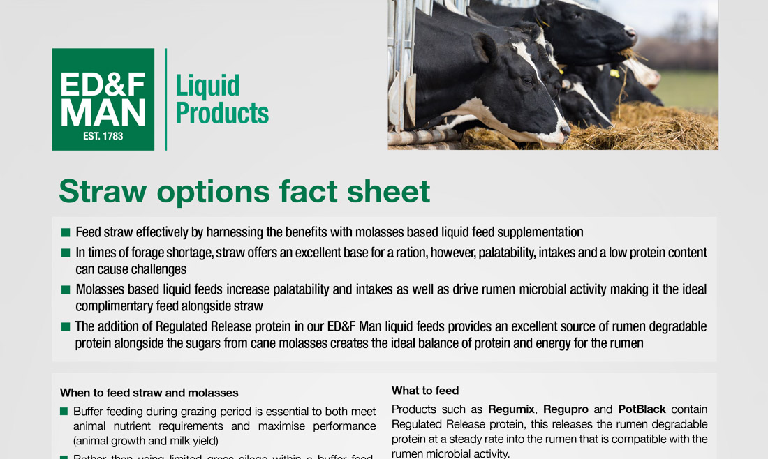 Straw Feeding Fact Sheet